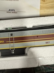 HO scale locomotive train Proto 2000 Erie Lackawanna RR Alco PA