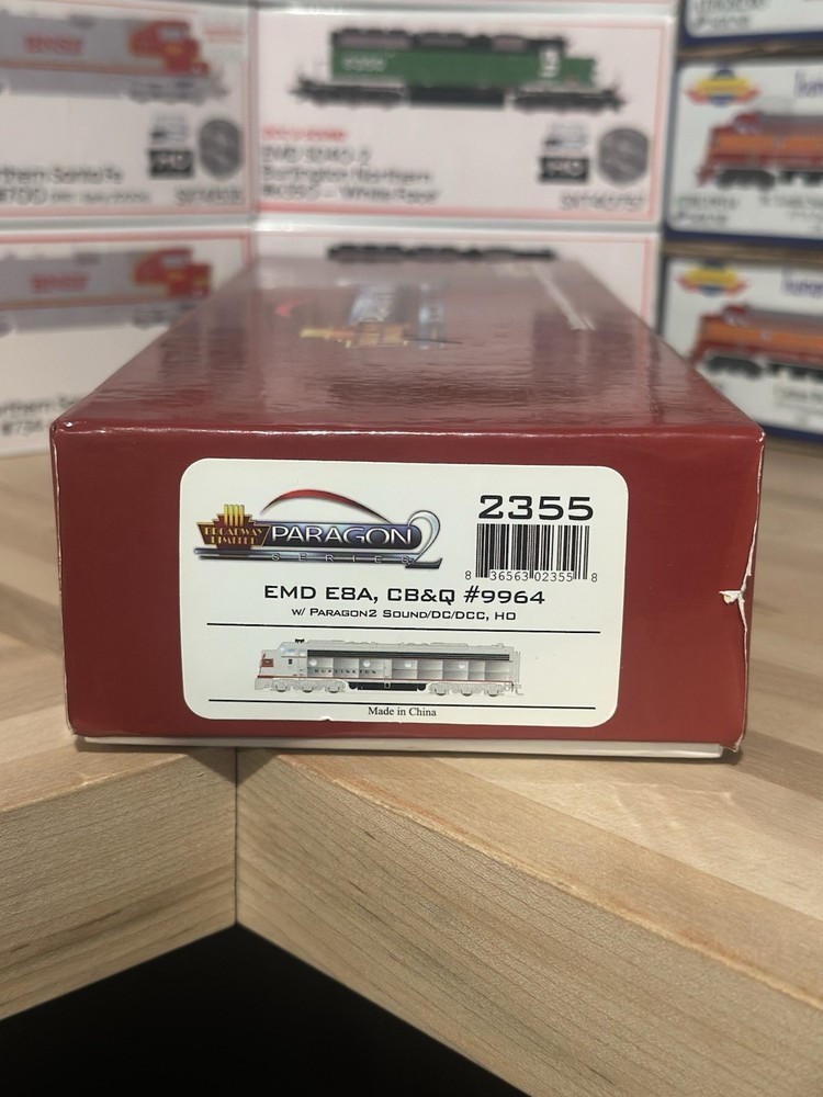 Broadway Limited Imports HO EMD E8A CB&Q #9964 DCC&Sound NEW