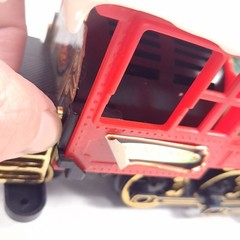 New Bright Greatland Holiday Express Train Christmas 1991 Locomotive engine READ