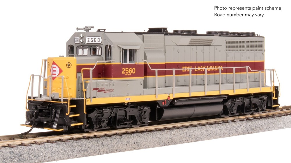 Broadway Limited 8923 HO Scale Erie Lackawanna GP35 #2560 G/m/ysnd
