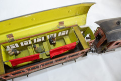 Extremely Rare Early Version of Bing 0-gauge Continental Clockwork Train Set