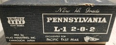 PFM United Scale Models HO Scale Brass L-1 2-8-2 Steam Locomotive Pennsylvania