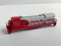 Bachmann N Scale Locomotive Shell – Santa Fe #353 Locomotive Shell