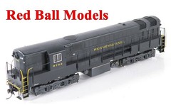Red Ball Models Brass HO Pennsylvania FM Trainmaster H-24-66 Painted