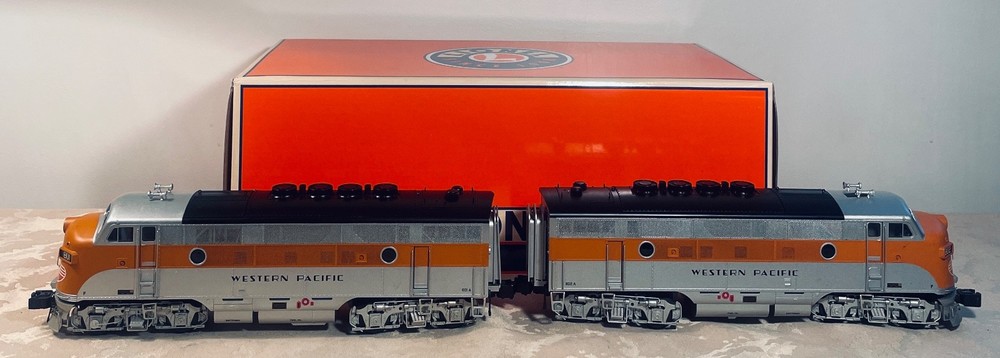 Lionel 6-14568 Western Pacific F-3 A-A Locomotives, TMCC.New