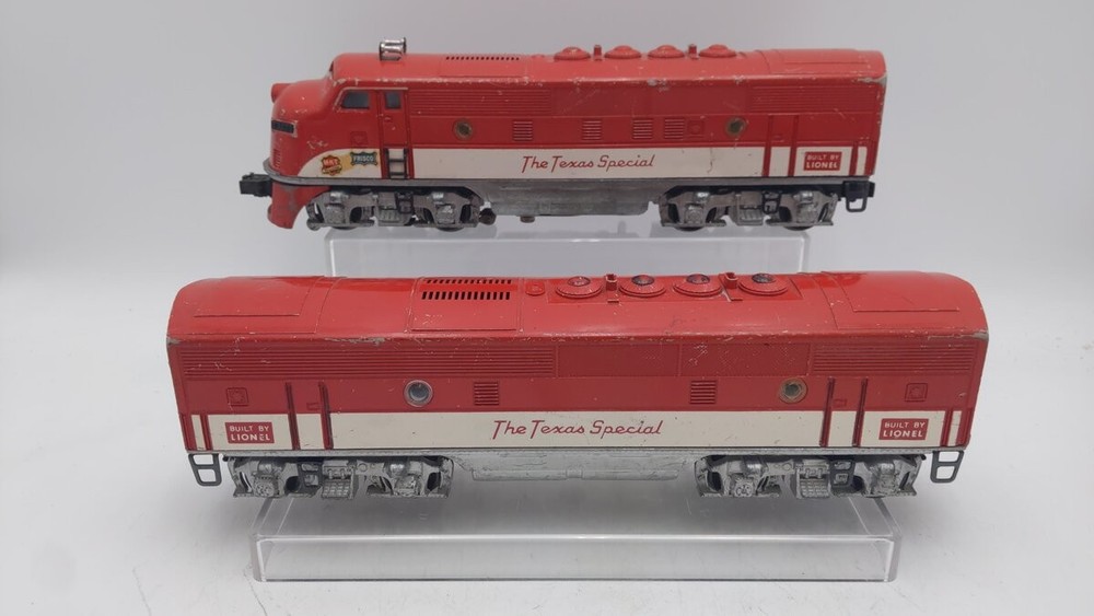 Lionel 2245 O Gauge Texas Special F-3 AB Diesel Locomotive Set