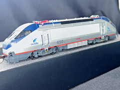 BACHMANN SPECTRUM 83004 AMTRAK ACELA HHP-8 LOCOMOTIVE 650F VERY NICE!!!!!