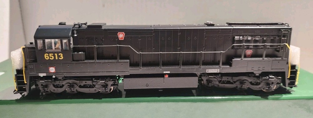 Korea Brass HO Scale Diesel GE U25C U252018 PRR #6513 No Sound