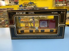 K-Line K2625-01 Circus Transport Railroad Motorized Handcar & Trailer New