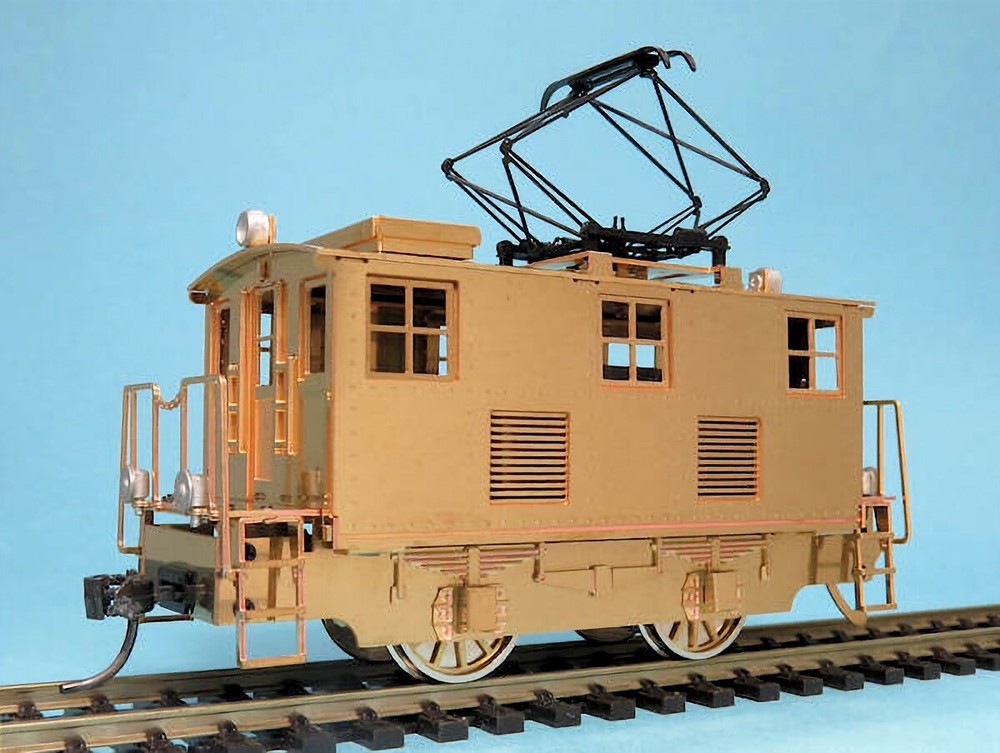 HO Gauge Aru-Model General Electric JNR ED14-Style Boxcab Locomotive EB14 Kit H0