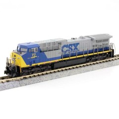 Kato 176-7043-DCC GE AC4400CW CSX #77 Locomotive w/ DCC N Scale