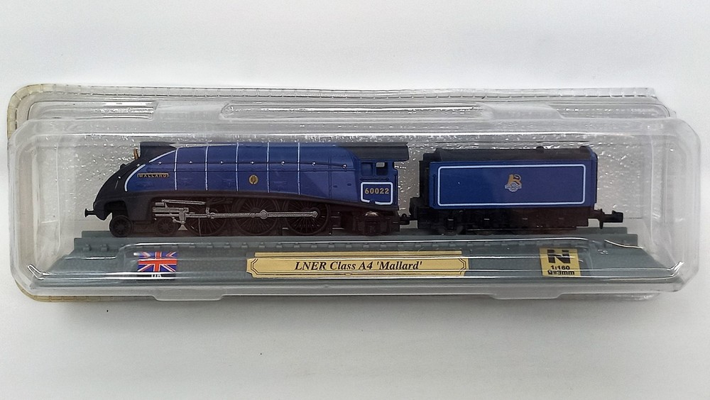 Del Prado Locomotive Of Mondo / Scale N (1:160) Lner Class A4 Mallard/Static