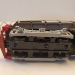 Tyco Custom Painted 4301 Engine And Dummy Pair Marked Hong Kong