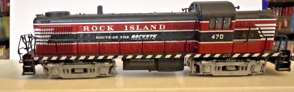 HO Scale Rock Island ALCO # 8462 RS-3 #470