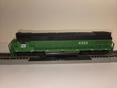 AHM HO Scale Alco C-628 Burlington #4355 (lot 113)