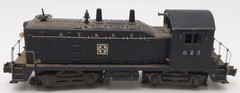 Lionel 623 Vintage O Santa Fe NW-2 Diesel Switcher – Type 1 (10 Stanchions)