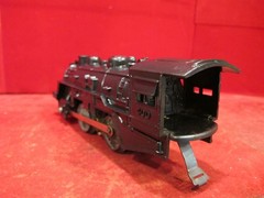 EXC CONDITION Marx #400 0-4-0 BLACK Steam Locomotive – Tested & Running