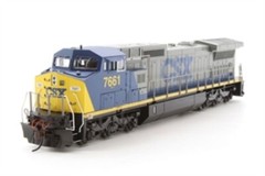 HO BACHMANN SPECTRUM 83505 GE DASH 8-40CW CSX #7661