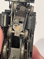 Made In Japan, HO Gauge Locomotive Painted Brass With Coal Tender