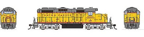 Broadway EMD GP20 Union Pacific #489 DCC with sound – HO Scale Model Train