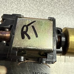 Ho Athearn Diesel locomotive motor dual Brass Flywheel Gp 35 And Others Tested
