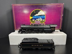 MTH 20-3130-1 Reading 4-8-4 T-1 steam engine #2124 PS2 BCR LNIB