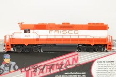 Atlas HO Scale Frisco EMD GP38-2 Diesel Locomotive #469 DCC Ready LED