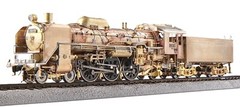 HOm/HOn3-1/2 Scale Imon 4-6-2 JNR C59 Tender Steam Locomotive Kit H0m 12mm Gauge