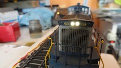 Athearn CSX SW1500 LED Lights, Weathered, With Upgrades, DC, HO