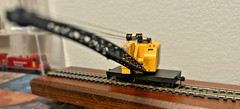 PENNSYLVANIA RR CRANE Powered/OPERATING (DC ) HO SCALE PLATINUM – RTR NEW OOP