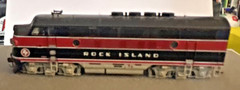 Athearn Genesis HO Rock Island EMD F2A Diesel Locomotive Analog DC Sound G22107A