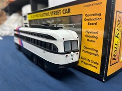 Mth New Jersey Transit #12 PCC Electric Street Car w/ Loco-Sound 30-2524-0
