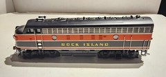MRC HO Scale F7A Diesel Rock Island #115
