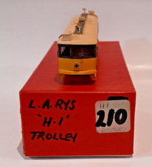 * HO * S Soho * L.A. Los Angeles Railways H-1 Streetcar * Japan Brass * BOXED *