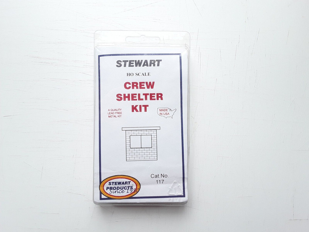 Stewart Products H0 scale #117, crew Shelter Kit