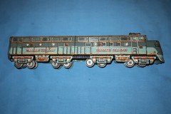 Western Pacific #2345 Made in Japan Tin Floor Train