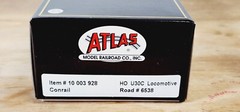CONRAIL RR GE U30C diesel locomotive 6538 Atlas 10003928 HO LokSound DCC Decoder