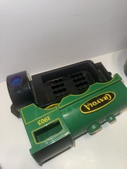 Vintage Crayola #1903 Color Line Train Crayon Holder Sharpener Green Yellow