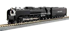 KATO N UP FEF-3 STEAM LOCOMOTIVE #844 DC PN 1260401