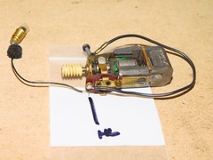 Tyco Mantua HO Parts Pacific Mikado Steam Locomotive Motor w/ Light RUNS WELL #1
