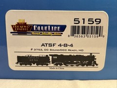 HO Scale Broadway Limited Rock Island 4-8-4 #5100 DCC/Sound TESTED CUSTOM PAINT