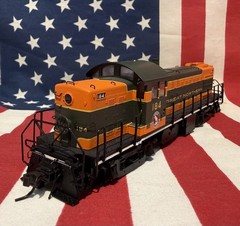 Atlas Classic HO Great Northern RS-1 #184 DC Tested Runs Great