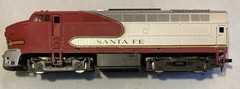 Roco HO Baldwin Shark Nose Powered Santa Fe Diesel Locomotive