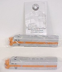 Lionel 6-98191 Western Pacific F3 AA Diesel Locomotive Shells NIB