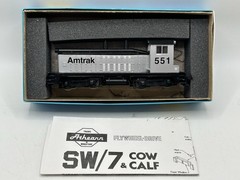 HO Athearn Amtrak SW7 Diesel Switcher Locomtovie – (TESTED BOXED)