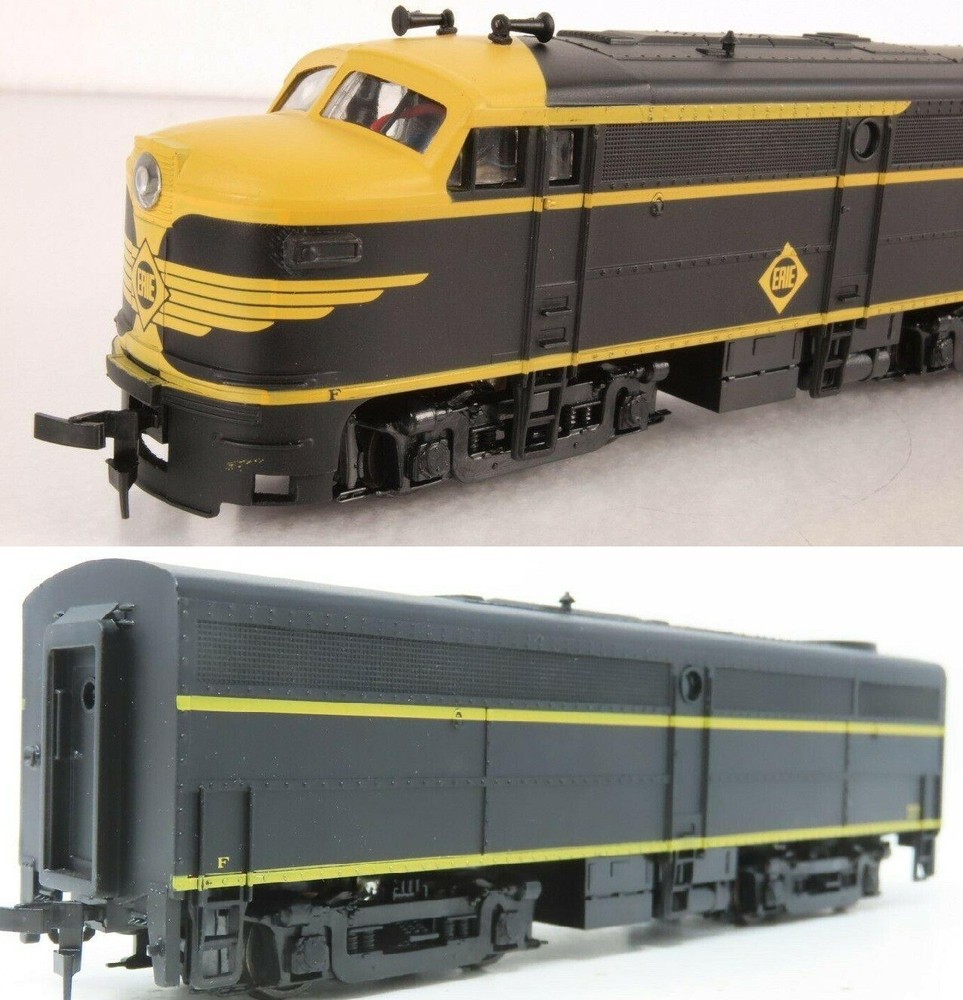 HO Alco FA1/FB1 Set (Both Pwd) Erie DC NIB NOS # 931-214/67