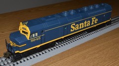 MTH O Santa Fe #5945 EMD FP-45 Diesel MT-2145LP Protosound 1.0 Nice – VIDEO