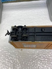 HO AHM MEHANO TYCO ~ UNION PACIFIC 4 CAR LOT ~ CATTLE AUTOMATED RAILWAY CABOOSE