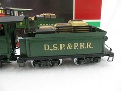 Vintage Lehmann LGB G Scale DSP & PRR 2-6-0 Mogul Steam Locomotive #2018D EX