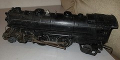 LIONEL PRE WAR #229 (2-4-2) LOCOMOTIVE ONLY NO TENDERM (BLACK)